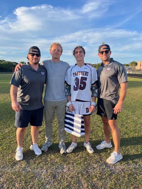 Congratulations to our boys lacrosse Seniors, Andrew & Landon! #classof24 #gopanthers #wearedwyer