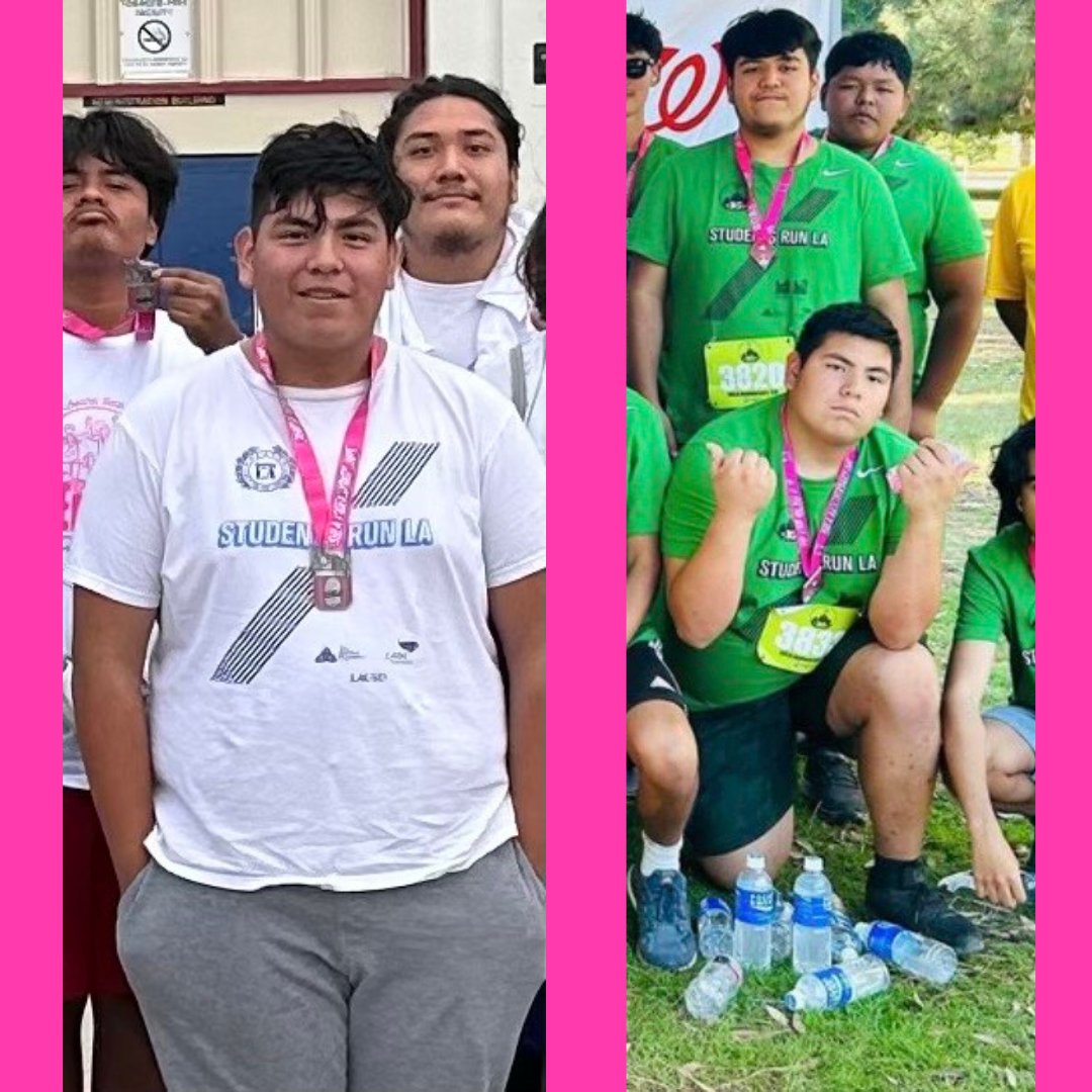 Meet the Students: 💪Brandon 💪 Last year, Brandon attempted to complete his first marathon. At mile 23, his legs gave out. Brandon did not let that discourage him. Instead, he came back to SRLA to try again. Now, Brandon is committed to crossing the finish line on Marathon Day.