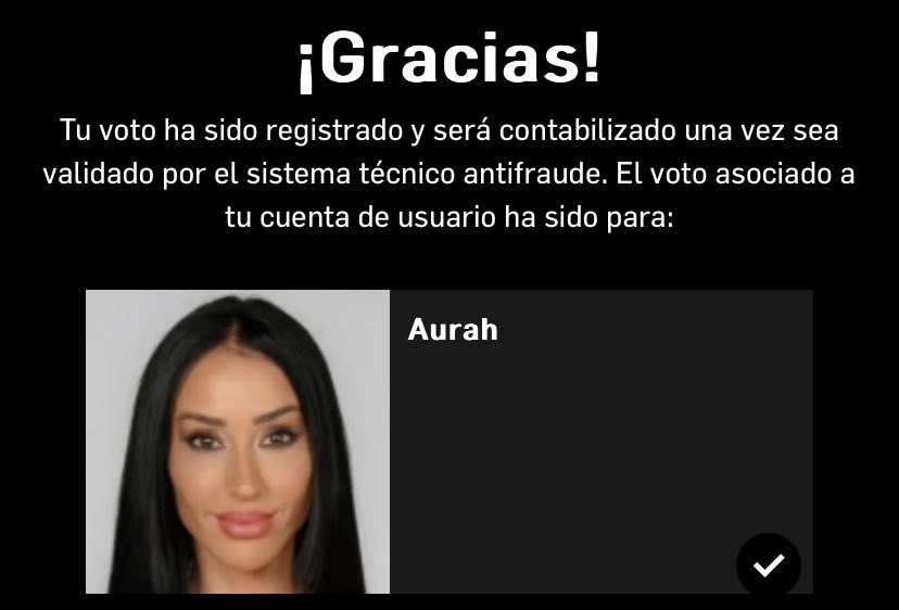 a por la segunda nominación y a por la segunda salvación
¡SALVAR AURAH VAMOSS!🌪️💖
#SVGala2 #TeamAurah