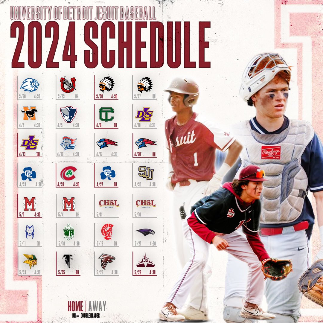 2024 Schedule #GoCubs #AMDG