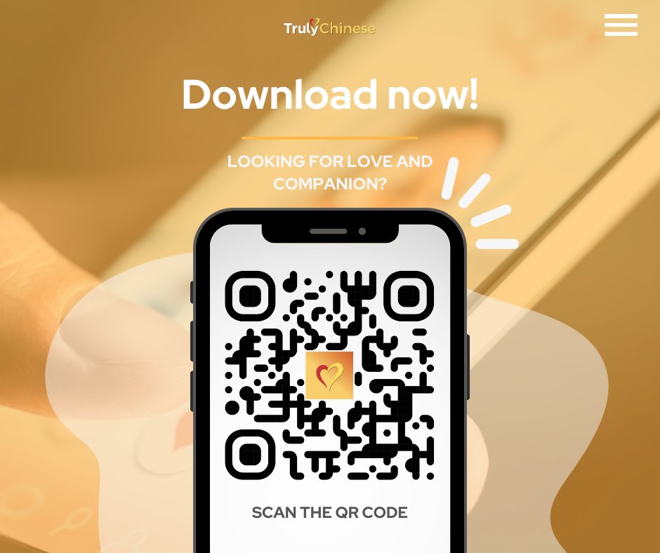 TrulyChinese's tweet photo. Searching for a meaningful connection? TrulyChinese can help you find your special someone. Download today!

#Chinese #datinglife #Companionship #datingsite #DownloadToday #scanQRcode https://t.co/wE0YZyiF0P