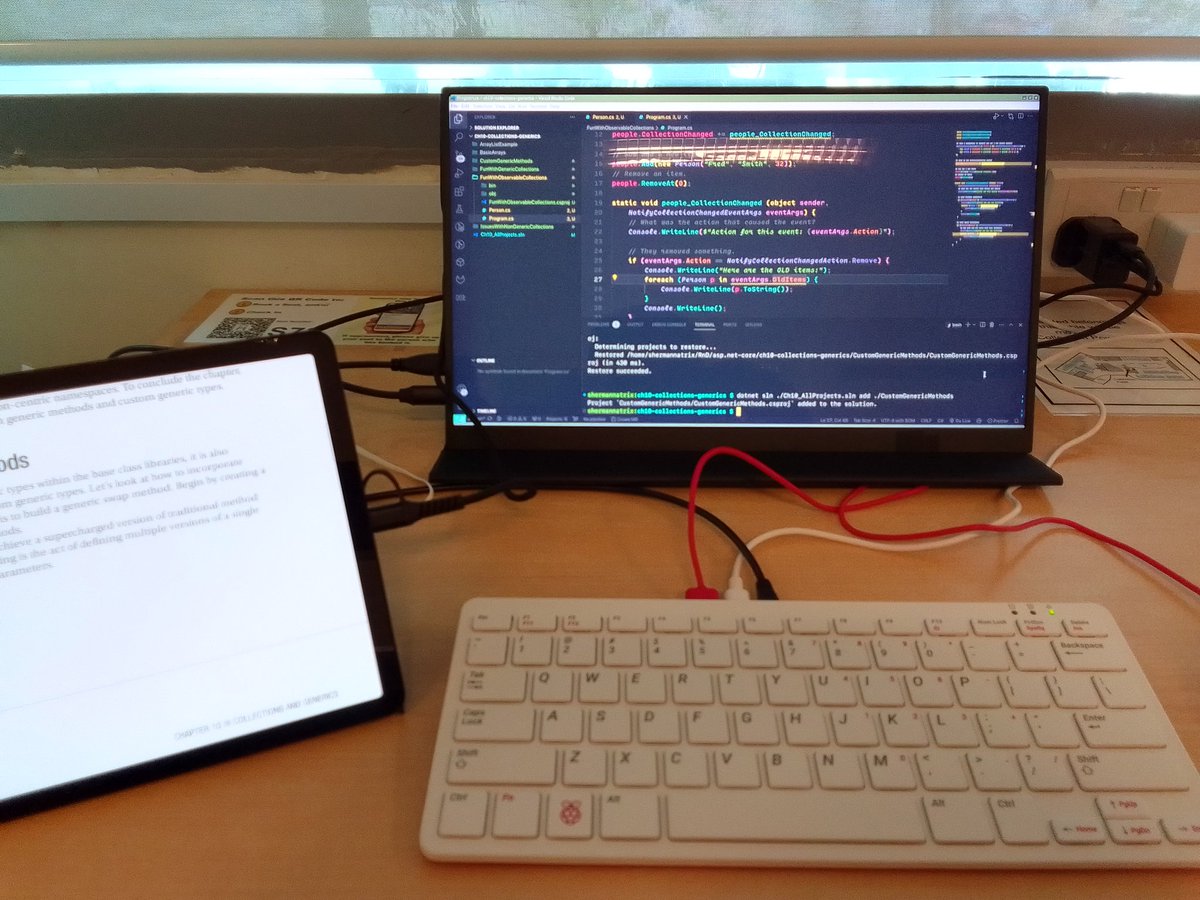TheN3rdSquad's tweet photo. @Telerik And I have been using my #Pi400 as my current setup when I'm out of the house.
#PiDay #raspberrypi #frontenddev #react https://t.co/9AmapdT3uk