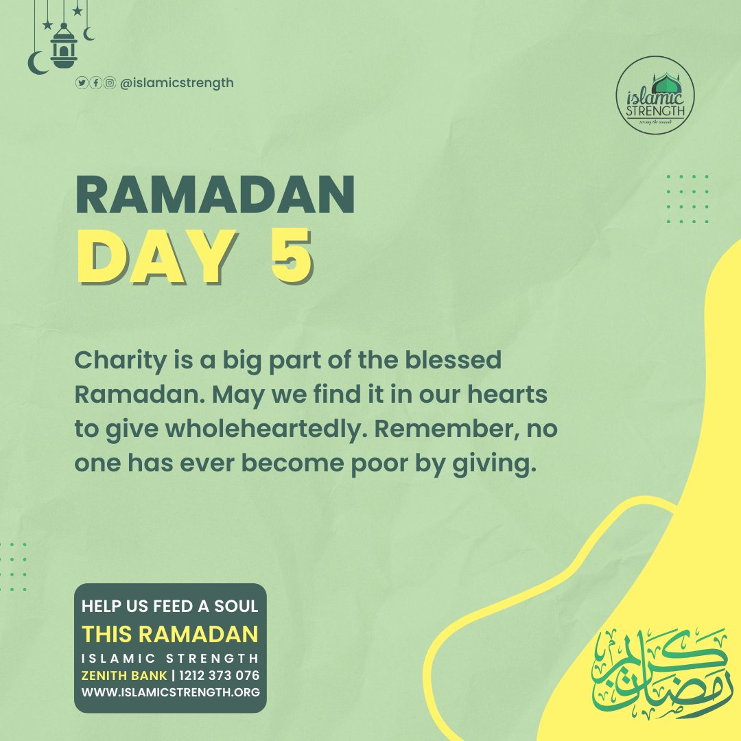 #Ramadan Day 5