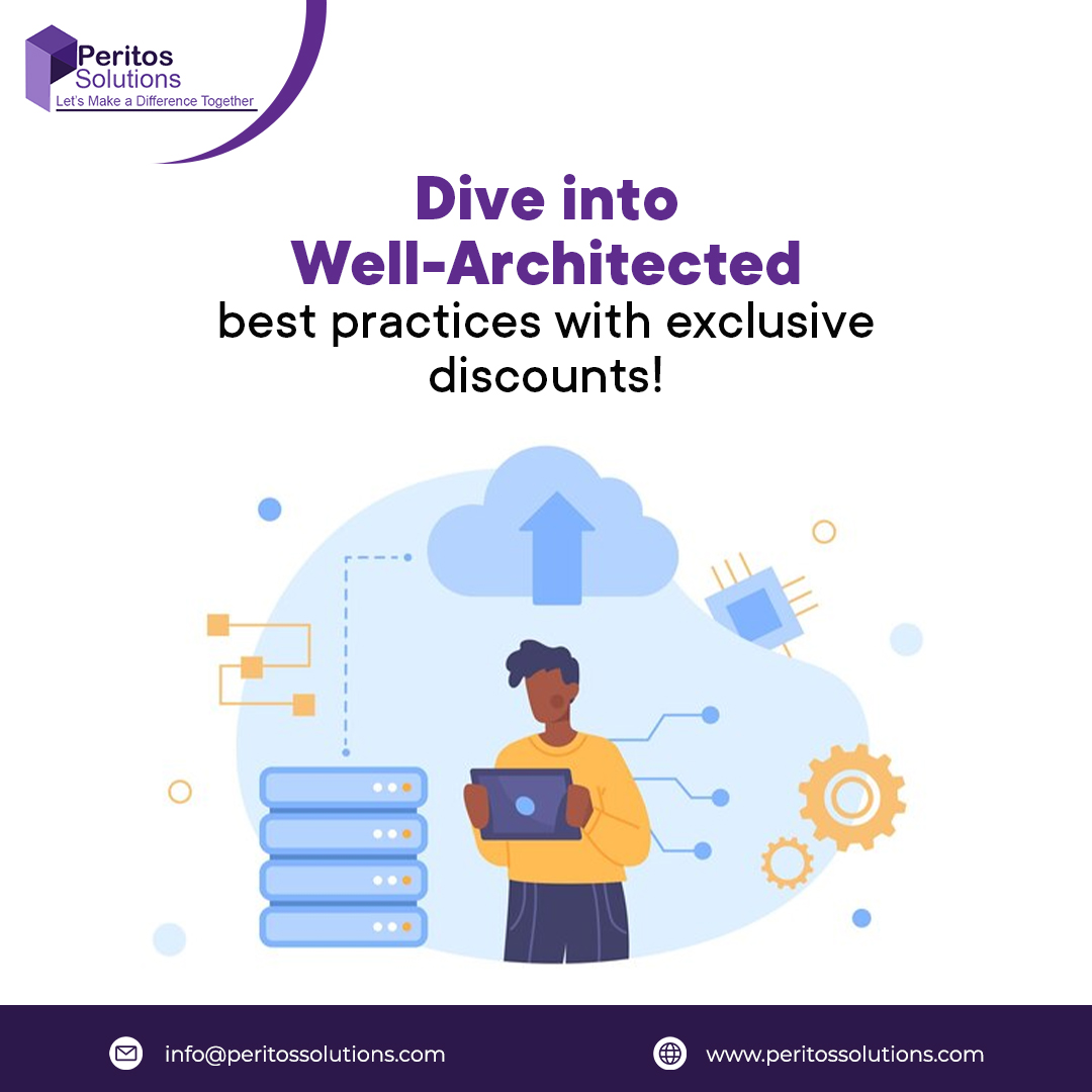 Peritos_sol's tweet image. 💻 Dive into Well-Architected best practices with exclusive discounts! 🌐 Unleash the full potential of your AWS infrastructure and elevate your cloud game. 🚀 
#AWSWellArchitected #CloudOptimization #TechSavings