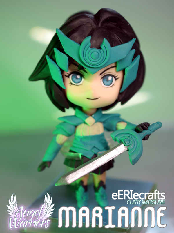 eERIecrafts's tweet photo. ¡Unas cuantas fotos más! 
Marianne es del tamaño y proporciones de un Nendoroid, con imanes en los pies para la base metálica. 
Diseño chibi y esculpido por mi ☺️
¡Tengo muchas ganas de hacer más customs así, es divertido! https://t.co/ExIYn744Nt
