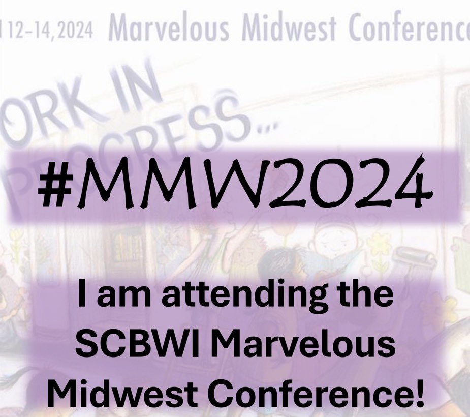 MikkiDWrites's tweet image. I’m looking forward to attending the @scbwi Marvelous Midwest Conference in Davenport, Iowa in a month: April 12-14. I can’t wait to mingle with other #kidlit writers in person 📚! You can still register to join the fun: scbwi.org/events/marvelo… #mmw2024