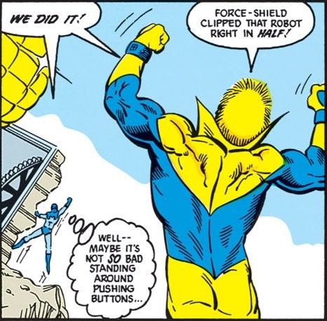 ...and so it began 
#BoosterGold
#BlueBeetle
#BlueandGold