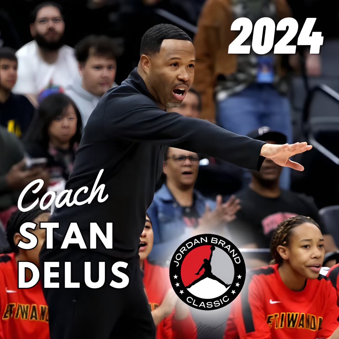 Thank you @JordanClassic for selecting me as 1 of the JB All American game coaches in New York, April 19-22 at the Barclays Center. What an honor. Blessed!