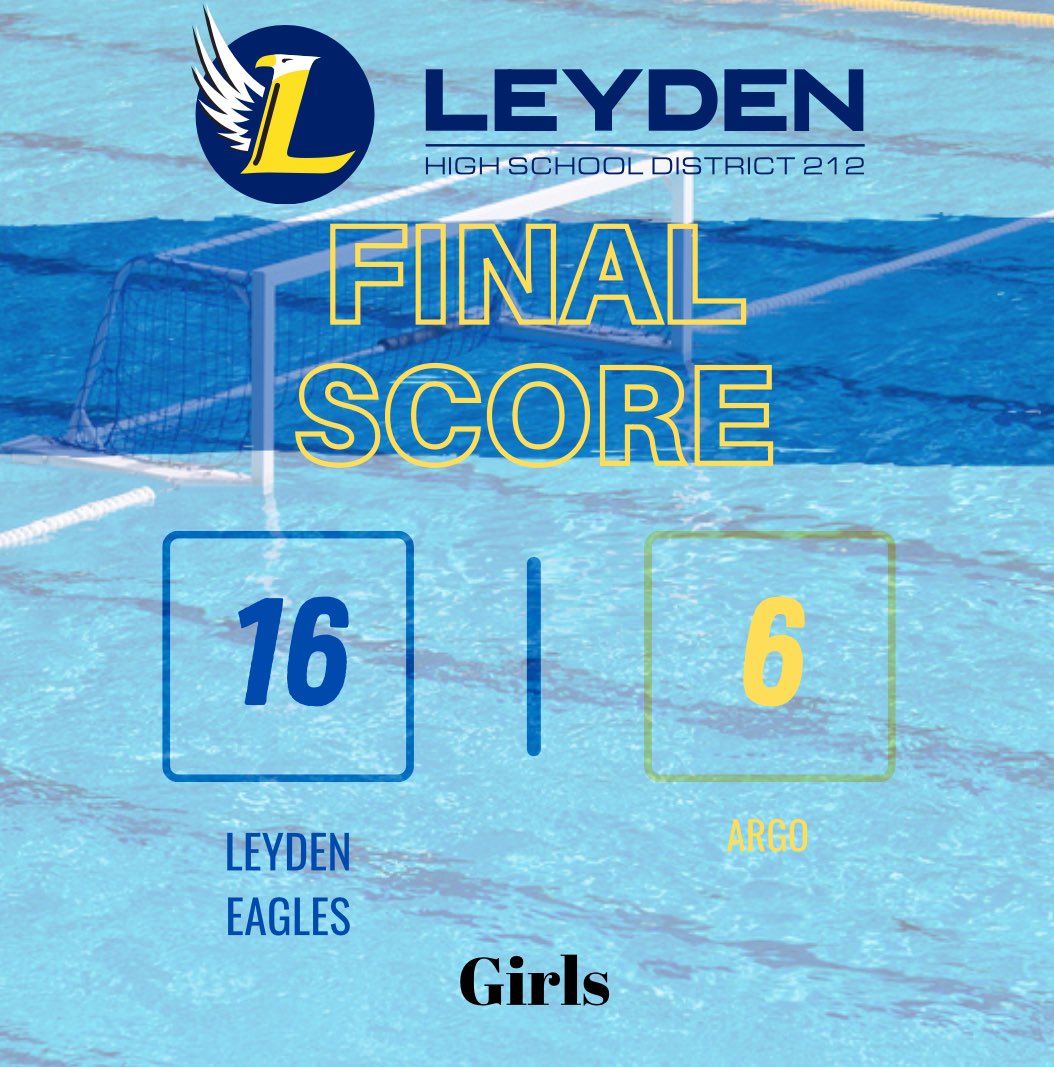 LeydenPolo's tweet photo. Great job girls for winning against with Argo today 16-6. First win of the season. @leydenpride212 @Leydenathletics #leydenpride https://t.co/jJxeu58G5n