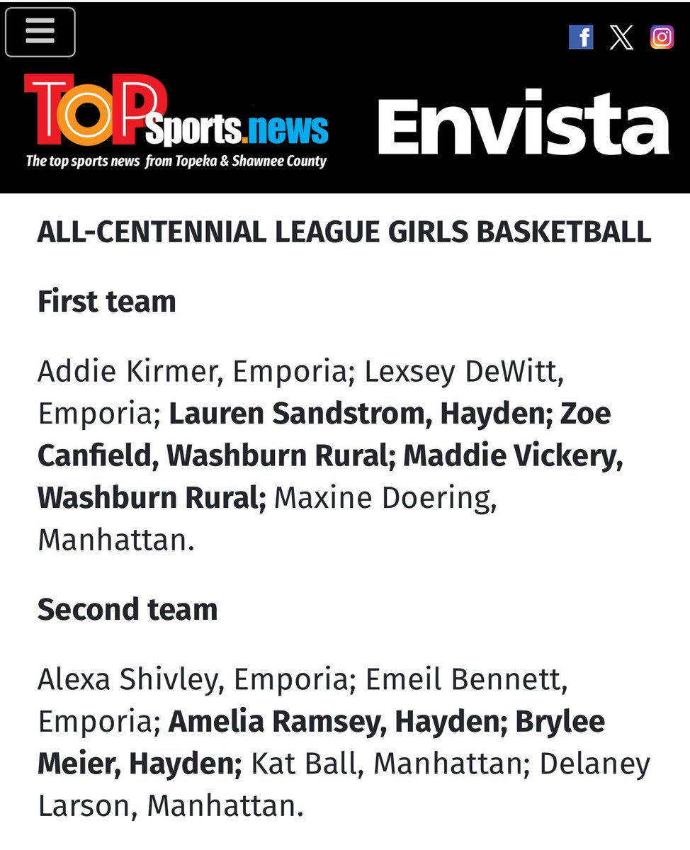 Congratulations @LaurenSandstr0m @bryleelm and @ameliajramsey ~ very deserving and your team is proud of you! 🤩🏀🙌🏻