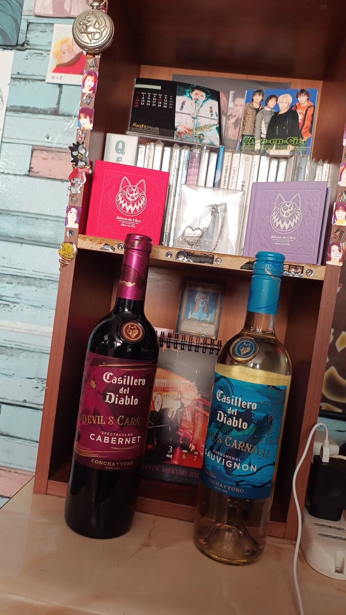Kanry_chan's tweet photo. Ya con el vinito de hyde 💖💖✨✨ solo falta que lo traigan a chile !! @CasilleroDiablo
#HYDECHANNEL #hyde #casillerodeldiablo https://t.co/9Ed6t1KuAB