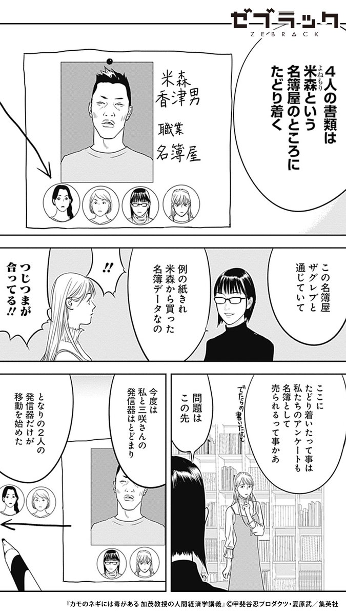 【1巻無料公開中】
天才経済学者 VS 悪徳NPO法人(4/6)

#PR #ゼブラック
#漫画が読めるハッシュタグ

▼続きはゼブラックで!
https://t.co/y2TYICcFGy 