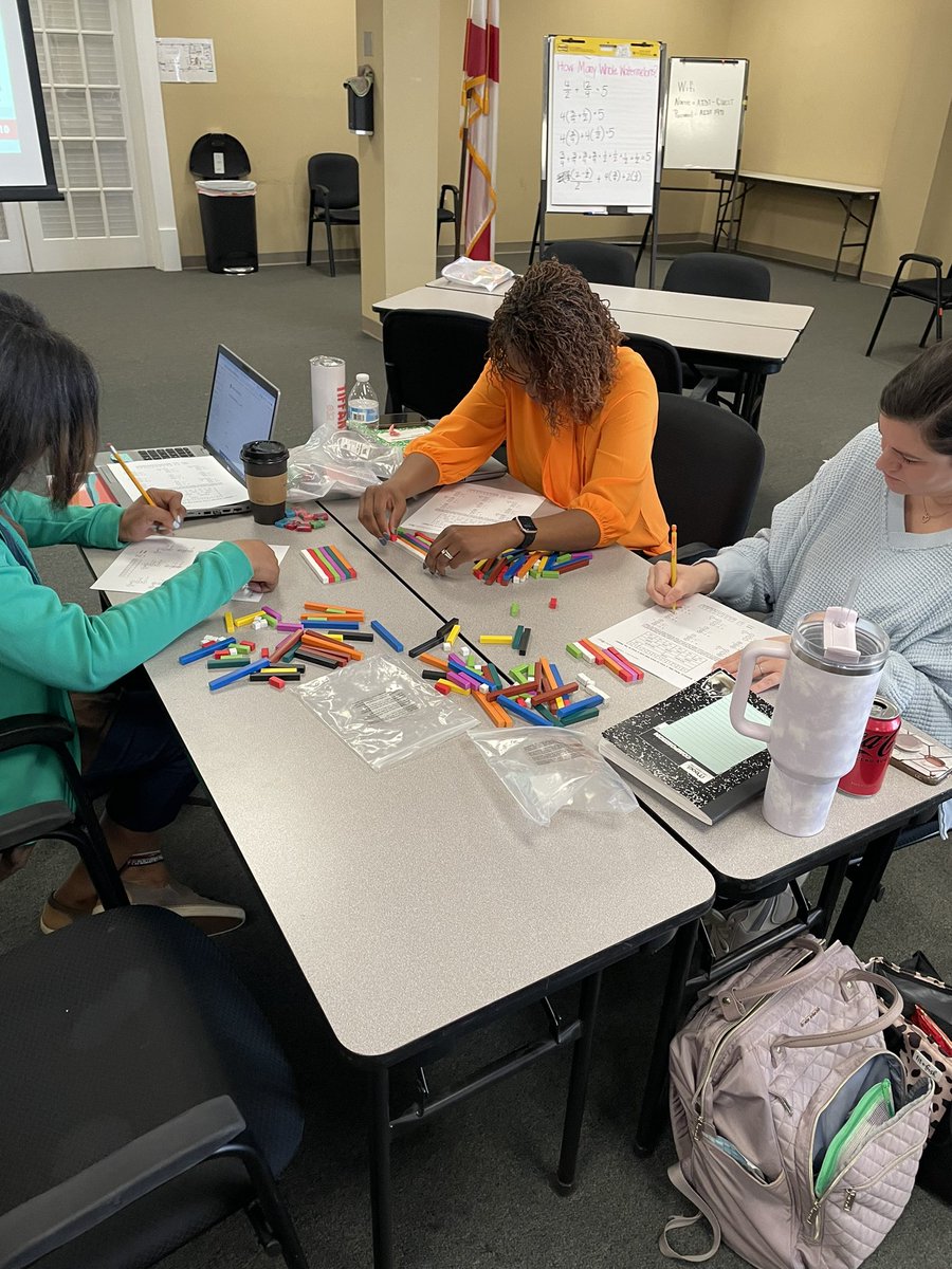 AMSTIUAB's tweet image. After sorting/analyzing student work and determining next steps, we found even more ways to formally assess student understanding of fractional concepts at OGAP follow up sessions! It was a good day to do MATH! @amsti4all @AlabamaAchieves #fractionsarefun