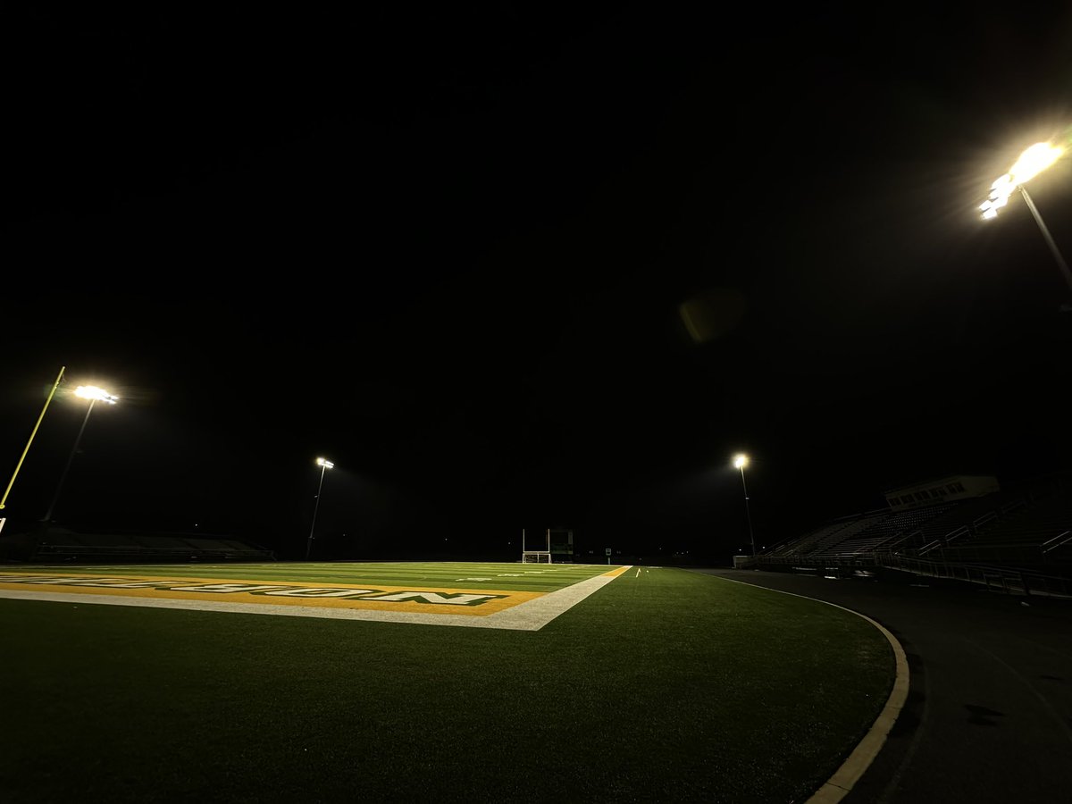 Lights are on at Northridge for Coach Logan. You helped build this house and we can’t thank you enough. #FAMILY