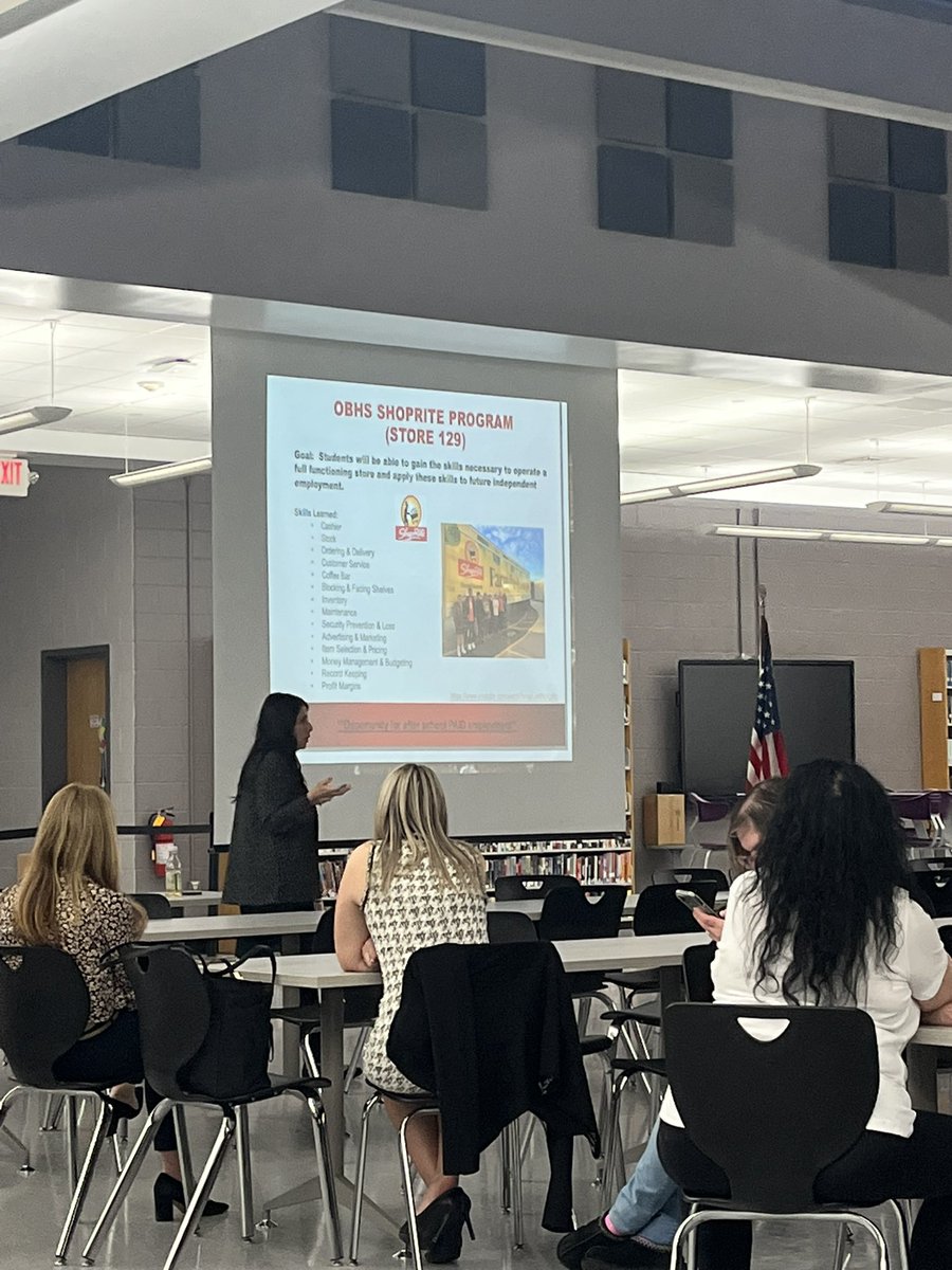 Tonight’s SEPTA meeting was one for the books! We had an incredible turn out (over 50 attendees!), toasted and had cake to celebrate 50 years of SEPTA and were blown away by the amazing presentation by our OBHS teachers, Jessica DiMino and Stacey Villa!