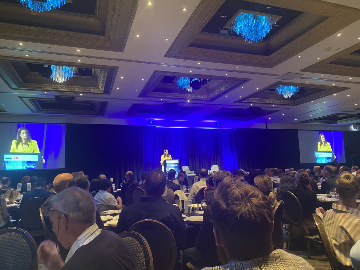 Great to catch up with clients, friends and new faces amongst Auckland’s business community at today’s <a href="/aklchamber/">Auckland Business Chamber</a> lunch with Finance Minister <a href="/NicolaWillisMP/">Nicola Willis</a> spoke to the government’s economic priorities ahead of the budget statement in a few weeks’ time.