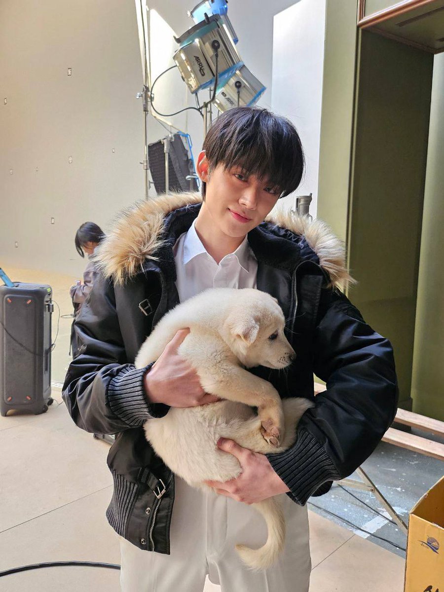 with the cutie. 🐕