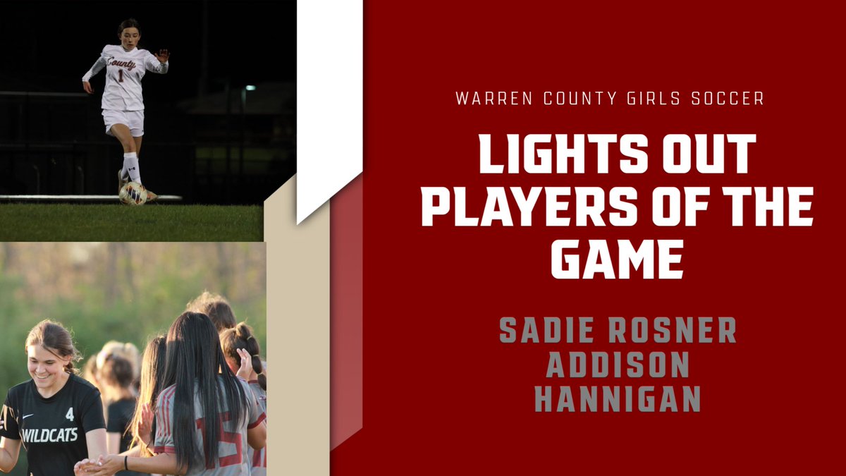 Tonight’s Lights out players of the game are <a href="/AddisonHannigan/">Addison Hannigan</a> and <a href="/RosnerSadie/">Sadie Rosner</a> ! Both displayed unbelievable performances tonight. Ended up on the wrong end of the scoreboard but showed a world of growth throughout the game! Back in action on Monday at home!
