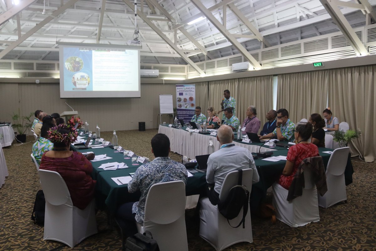 #HappeningNow | 🌾 #SAFEPacific project supports small island countries in increasing export capacity & improving economic growth. Now in its 3rd year, steering committee members are meeting to discuss achievements, coming activities & recommendations for ongoing challenges 🤝