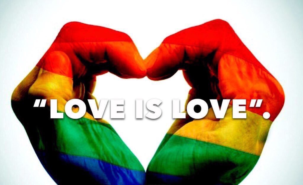 DrRonHolt's tweet image. Love is blind and knows no gender. 

Repost if you agree