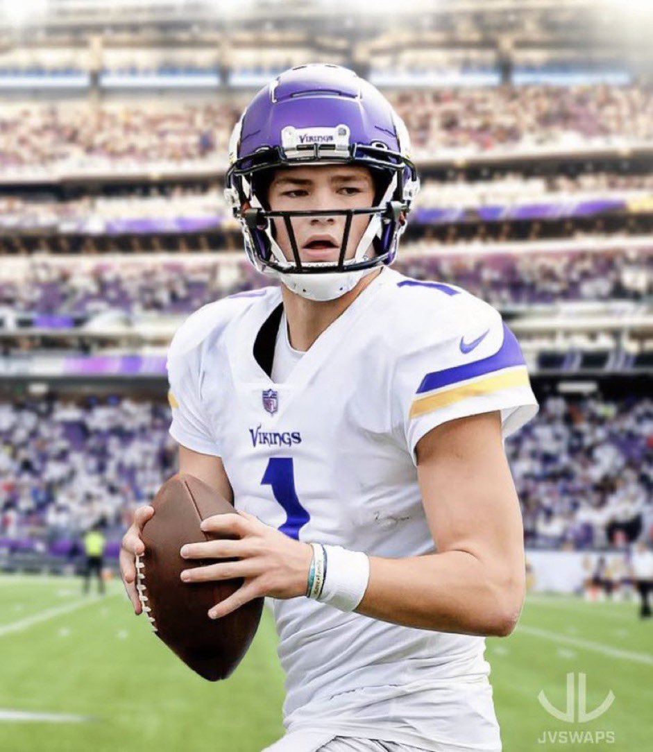Russ6L's tweet photo. @vikesinsider Qb1🗣️ https://t.co/ZgoiUuTF8w