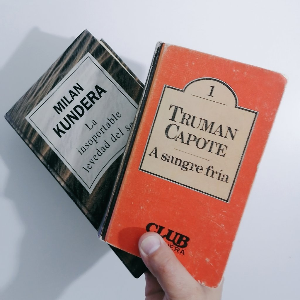 donSomme's tweet photo. Encontré una librería acá en Santa Cruz, "El Quijote"
Después de una charla con don Juan.

Me fui con estas joyitas.
Me encantan los libros usados. https://t.co/BJHSLuRbzV