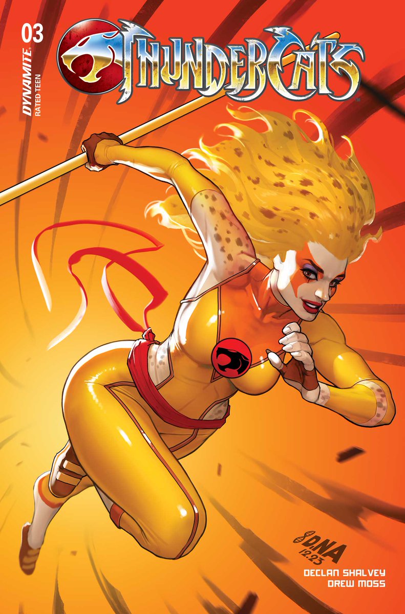 DynamiteComics's tweet photo. Monday is the Final Order Cutoff for Thundercats #3from Declan Shalvey and Drew Moss. Look for the cover by David Nakayama. Also available in Metal, Virgin, Foil, Virgin Foil, and UV.
#thundercats #declanshalvey #drewmoss
https://t.co/CAmdEuqi0E https://t.co/L8BIlILKZW