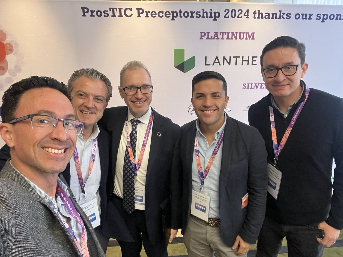 UroTeragLATAM team at #prostic2024 @pros_tic Colombia / España / México present 💪💪💪 @DrMHofman @cdanicas @dandanmena @julired3