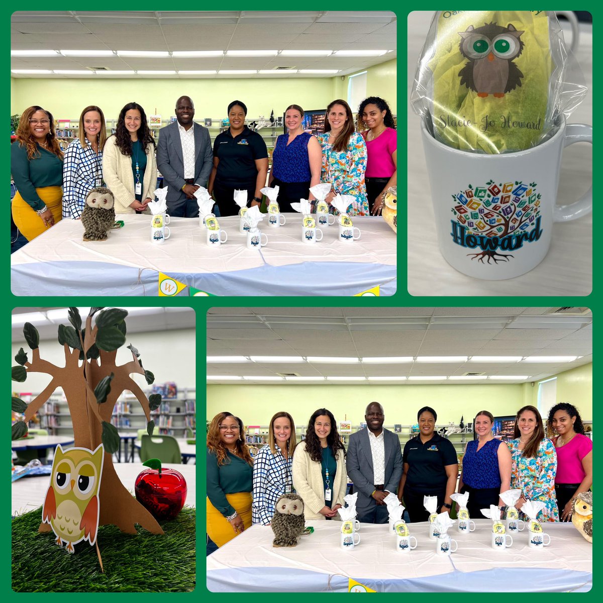 The LEAD Machin’s last formal group session but lifetime connections! Thank you Oakridge Elem. & the South Region team for pouring into us. Dr. Policastro & Principal Pinder - your words of wisdom were priceless! The personalized gifts truly warmed our hearts! @BCPSLeadership