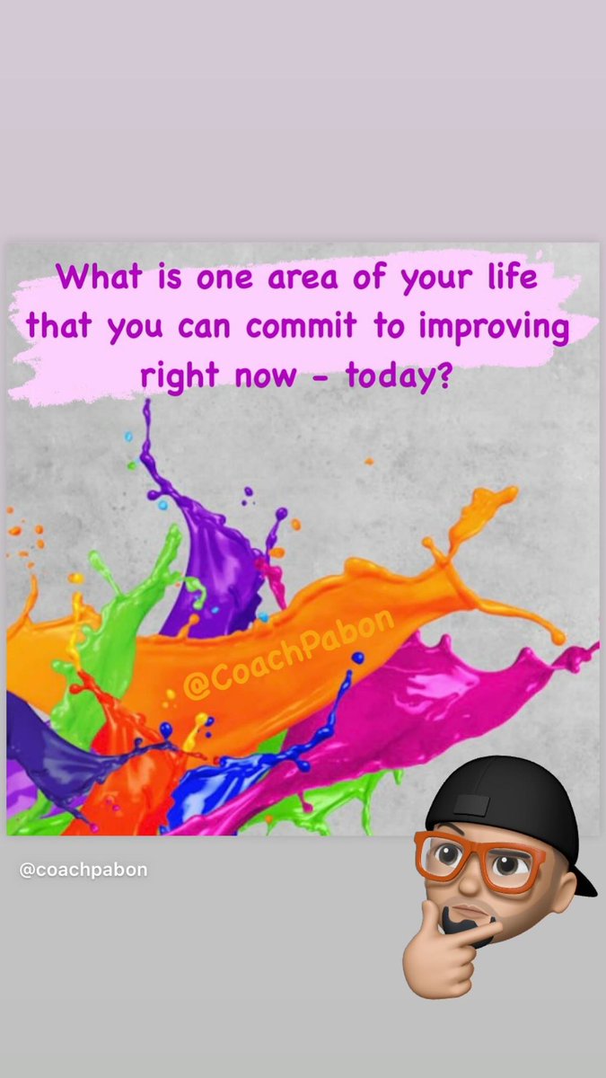 CoachPabon's tweet photo. What is one area of your life that you can commit to improving right now - today?

This does not have to be a major jump. Small consistent steps will make a world of difference.

📔 Personal Development Journal Coming Soon!

#AlwaysPlayToWin #SiemprePalante https://t.co/isGHxUgQ6m