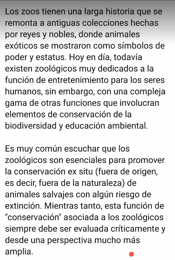 EUDS_Elefantes's tweet photo. 📷📷 ¡🆉📷📷🅻ó🅶🅸🅲📷🆂! Instituciones con fines de lucro, que coleccionan ejemplares de vida salvaje en instalaciones artificiales de confinamiento, so pretexto ...
📷 Acompañanos a leer y reflexionar este #Repost @forumanimal https://t.co/IHLPQnSd0b