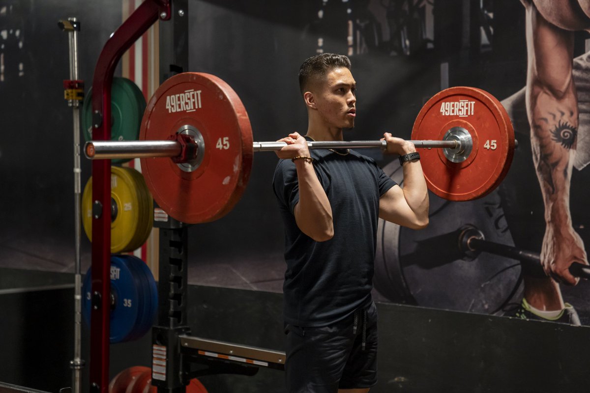 Results happen over time, not overnight. Work hard, stay consistent and be patient! #TrainLikeAPro #49ersFit