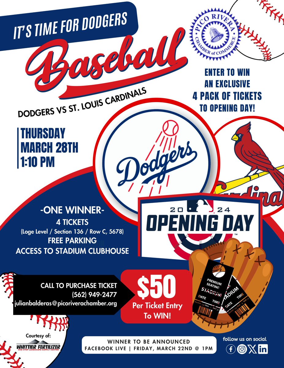 Don't miss out on this great opportunity!
Please reply to this post or call the office if you'd like to purchase an opportunity to participate. The drawing will be carried live on Facebook Live on Friday, 3/22 at 1pm. Please share with family &amp; friends.