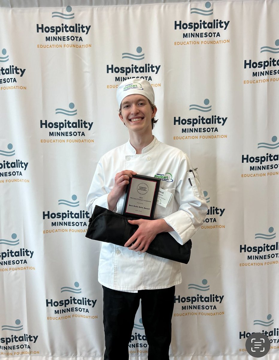 Congratulations Elk River ProStart Management Team! State Champions! Awesome showing at state Culinary Team. We are off to Nationals! Thanks to our mentors. ❤️🖤🤍