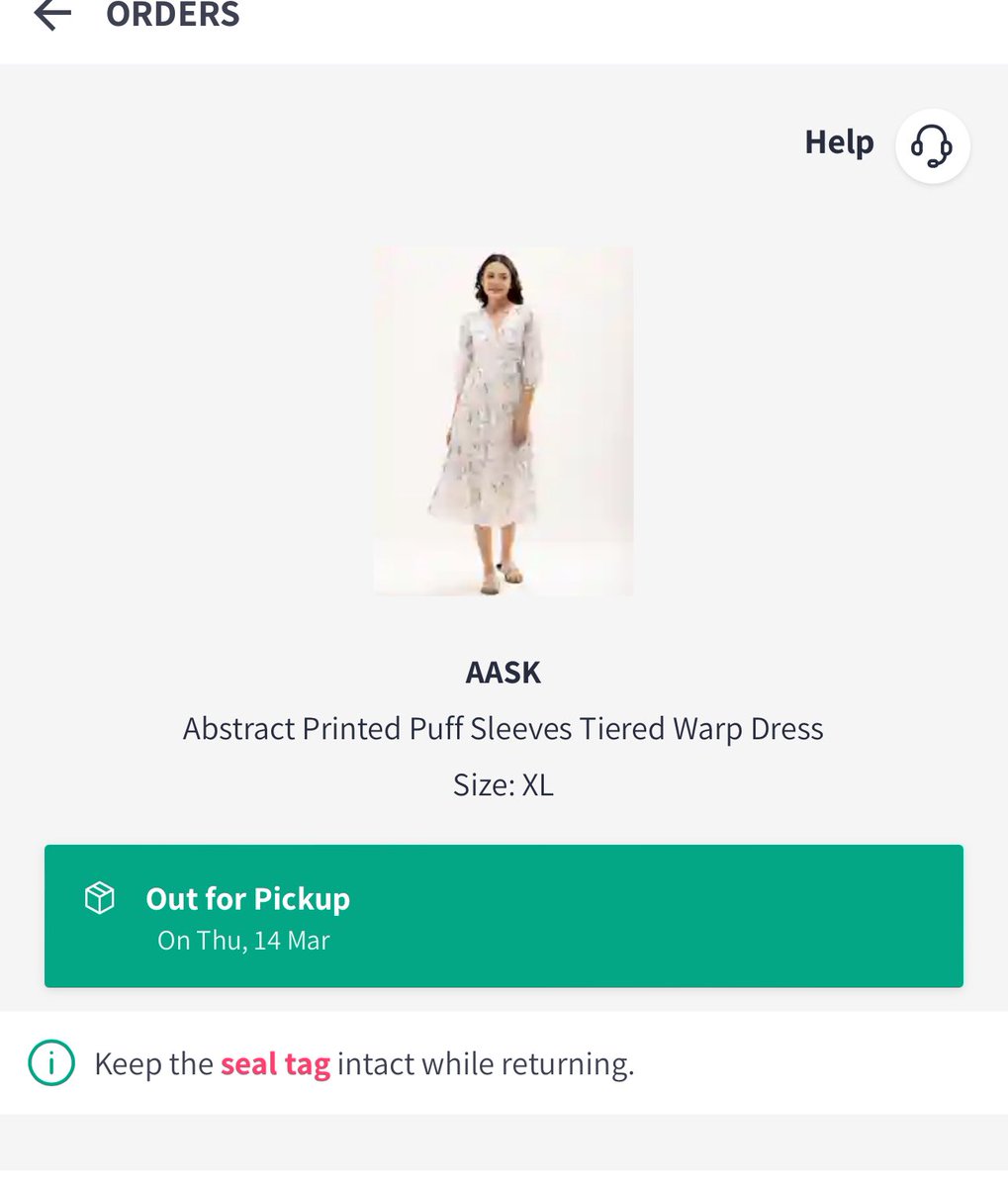 Darshini_uni's tweet photo. @MyntraSupport @myntra extremely disappointed with myntra after recent experiences. Product being pickedup by delivery executive and refund not being issued saying product is not pickedup. 2 times in same week with same delivery executive and myntra not taking any actions. https://t.co/7lxRCss6rQ