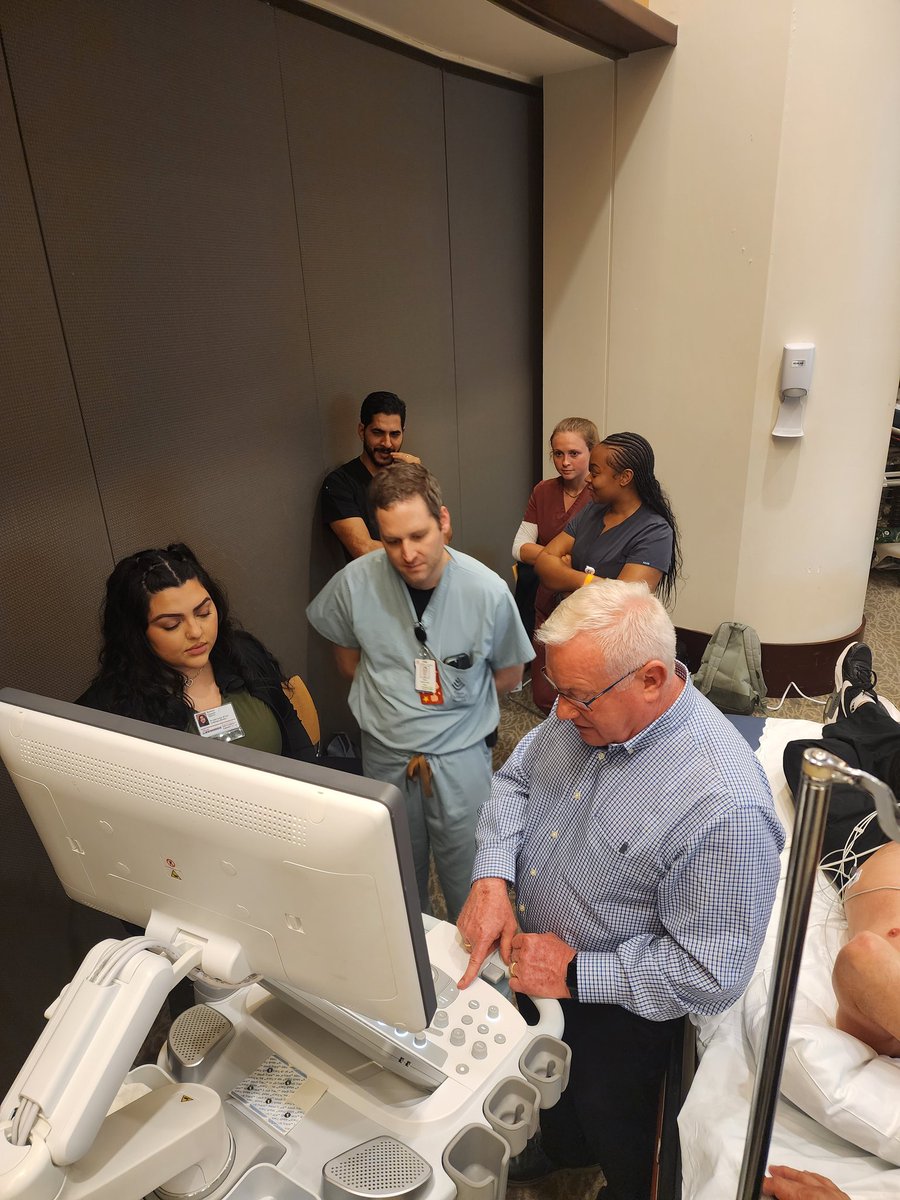 We had a fantastic session with hands-on training with acquiring and manipulating strain and 3D images. So many tips were shared and skills improved! Shout out to our sponsors and all the Houston area echo enthusiasts who participated!