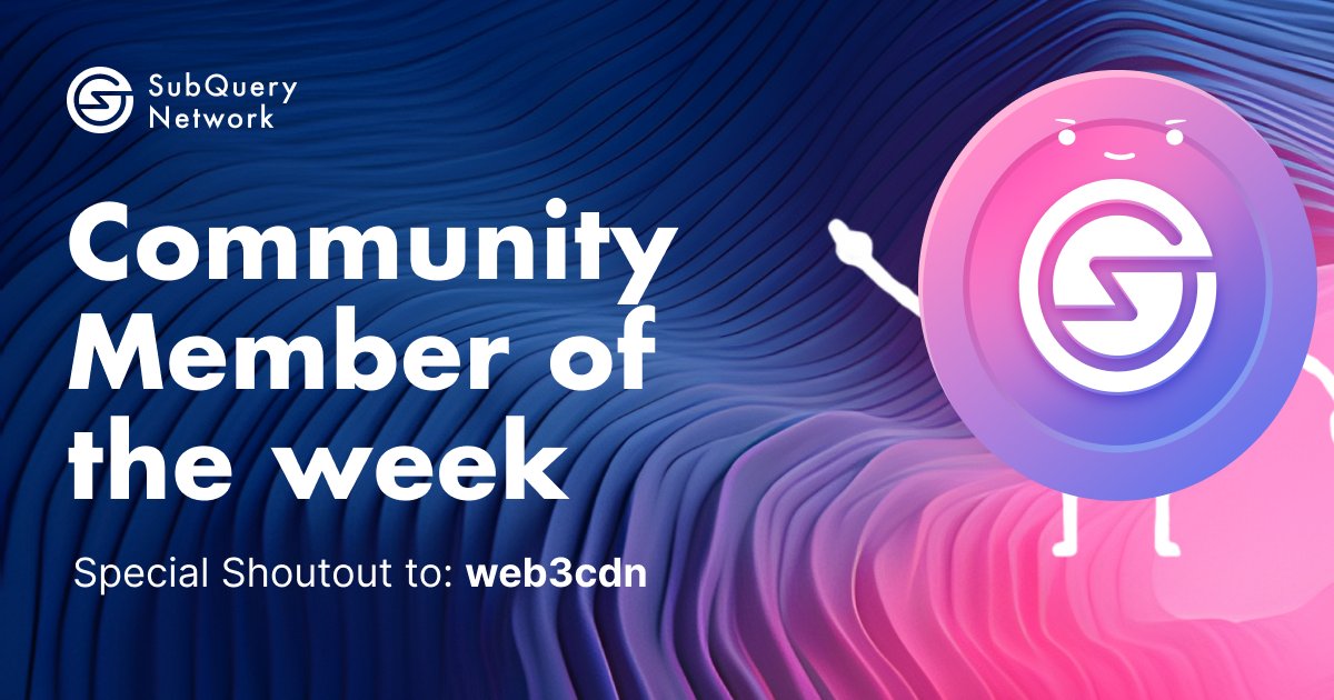 SubQuery tweet media