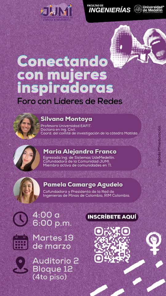mariafrancodev's tweet photo. Hey! Nos vemos el próximo martes 19 en la @UdeMedellin_ para hablar un ratico 👀❤️❤️ https://t.co/HDr8jLbXfB