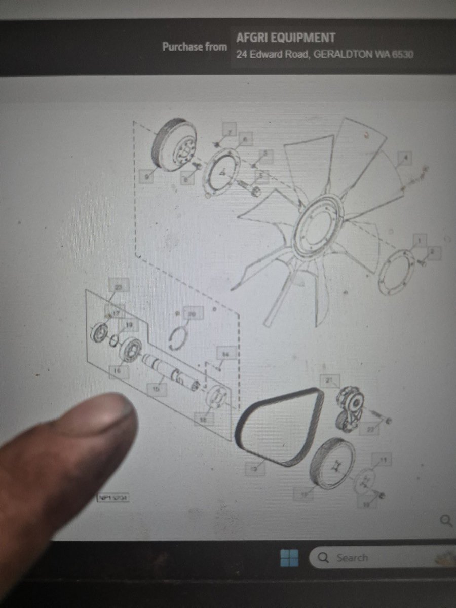 Is anyone wrecking a JD4930 or have a shaft and pulley assembly around to suit?

Will travel to collect 🤞👍