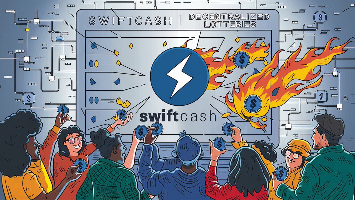 swiftcashcc's tweet photo. Ever wondered how #SwiftCash lotteries drive deflation?🌟Hint: It involves burning some of the coins used in playing DeLotts: Decentralized Lotteries🎲Do you know the details of this deflationary process?🤑🚀#Litecoin #Dash #Dogecoin #Hive #Binance #PancakeSwap #Biswap #Bitcoin https://t.co/f6CGf0r2GE