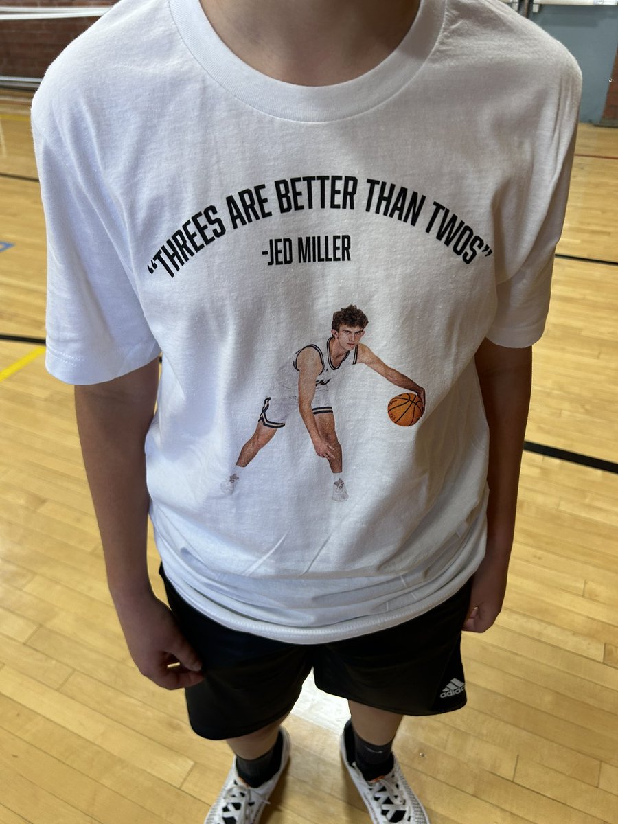 There was a Jed Miller siting at Simi Dream practice today!! Legend!!! If you didn’t know..”Threes are better than twos “ JM