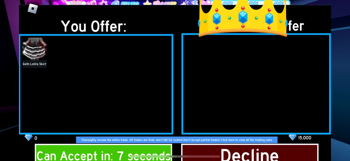 RoyaleHighBloom's tweet photo. someone brought this skirt for 3$ and she also give me 15k diamonds too :D
#royalehigh https://t.co/ME8vzaMXHX