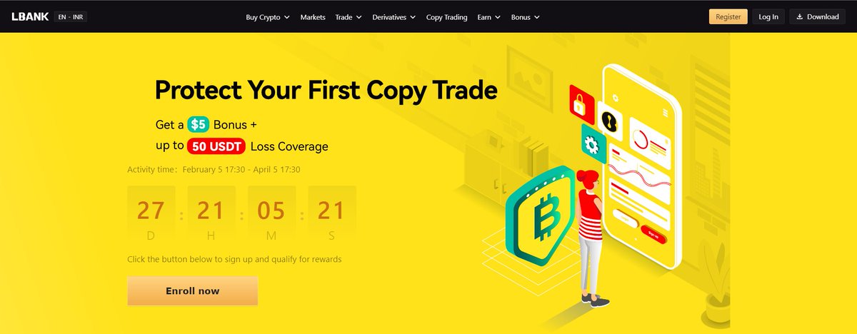 Antick7181's tweet photo. 📊 Step into the world of copy trading with confidence by securing your debut with LBank's protective measures. Whether you're a greenhorn or a seasoned pro, shield your investments and set sail on a voyage of intelligent trading. #LBank 🫣💫 https://t.co/QDXVGPDN46