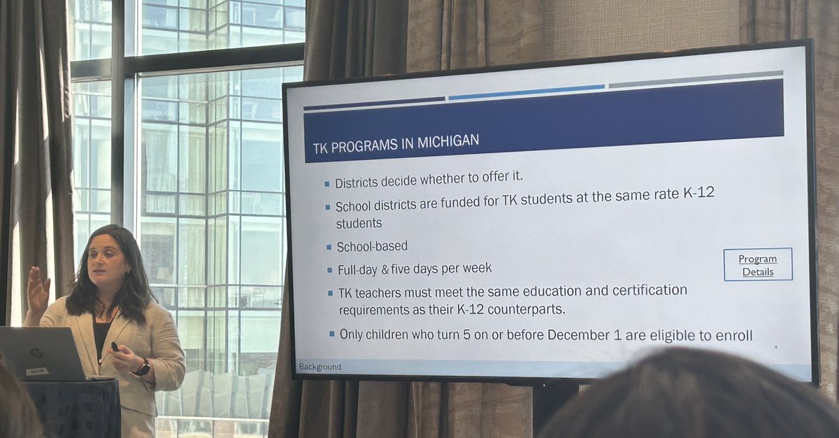 Ed Policy Initiative (@edpolicyford) on Twitter photo Wow! Anna Shapiro (@annakshapiro) is a rock star! š¤©
Great job presenting the complexities and truly striking results from Michigan's Transition Kindergarten program!
<a href="/aefpweb/">AEFP</a> #AEFP2024 <a href="/edpolicyford/">Ed Policy Initiative</a> <a href="/UMichEducation/">U-M Marsal Family School of Education</a> Wow! Anna Shapiro (@annakshapiro) is a rock star! š¤©
Great job presenting the complexities and truly striking results from Michigan's Transition Kindergarten program!
<a href="/aefpweb/">AEFP</a> #AEFP2024 <a href="/edpolicyford/">Ed Policy Initiative</a> <a href="/UMichEducation/">U-M Marsal Family School of Education</a>