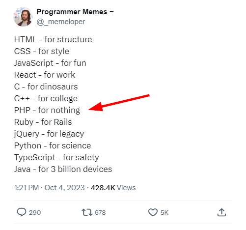 Programmer Humor tweet media