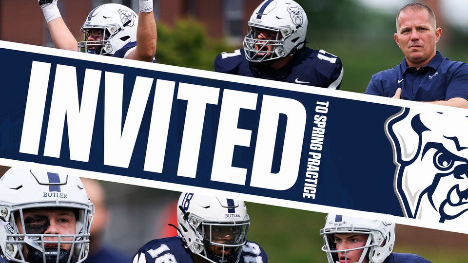 Thank you @ButlerUFootball and @CoachSiwicki for the spring practice invite! Excited to go April 13th @Jaguarfootball1 @FZWfbrecruits