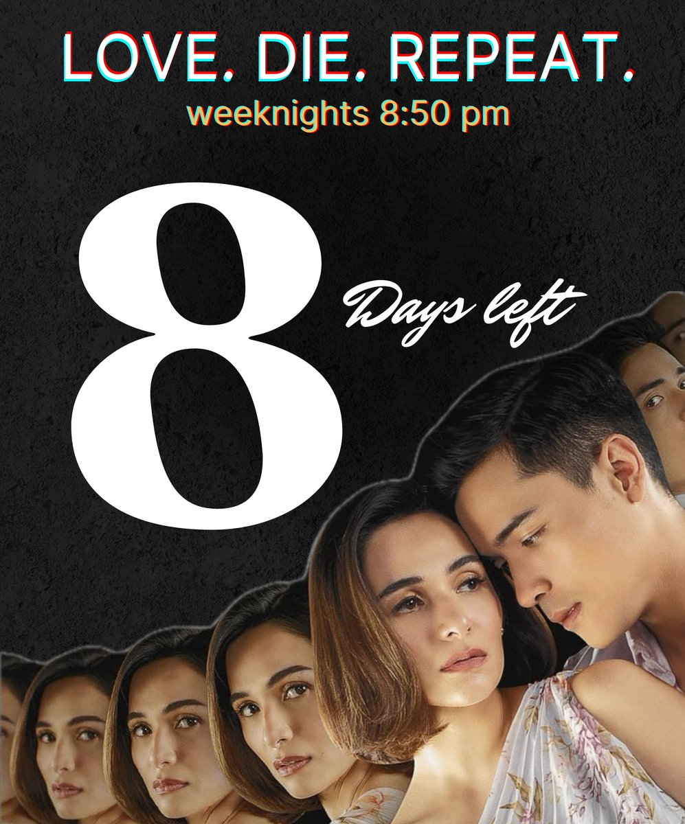 AllAboutJnnylyn's tweet photo. 8 days left na lang mga bessie at matatapos na ang mini series na Love Die Repeat! πππ Tutok lang tayo gabi-gabi ha? Sama sama tayo sa lalong paganda ng paganda na eksena sa LDR β€οΈβ€οΈβ€οΈ
#LoveDieRepeat #JennylynMercado #JenXi https://t.co/pnEEiBRhz0