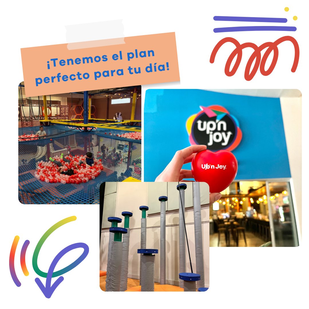 ¿Sin planes para tu hijo?😱

 ¡#UPNJOY tiene todo! Diversión, seguridad y adrenalina para ti y tus pequeños. ¡

🟡No te lo pierdas en Andares y Punto Sao Paulo!🎈🎉

#guadalajara #cumpleaños #niñosfelices