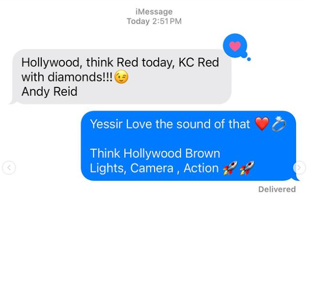 HaroldRKuntz3's tweet photo. From Marquise "Hollywood" Brown's IG: https://t.co/J9zJGZMZoZ