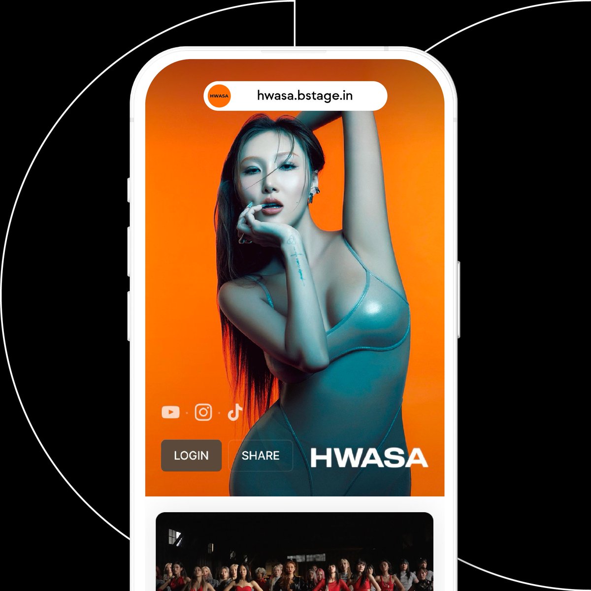 bstage_'s tweet photo. 🙌Connect with #HWASA on b.stage POP

Hey Twits, get ready for some special interactions!💓
Join us in the official HWASA fan community for live video and chat sessions.

Subscribe to the HWASA b.stage POP
🔗https://t.co/FRDLVIMq87

@bstage_ #bstage #bstagePOP @OfficialPnation https://t.co/4jw8hq5NcG